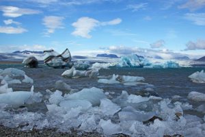 Ijsschotsen in IJsland