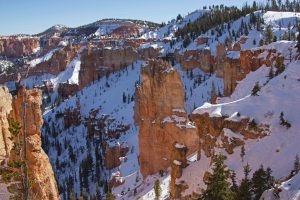 West-Amerika winter bryce canyon